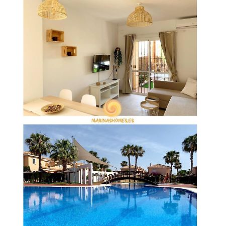 Marinas Sol - Tu hogar con jardín privado! Apartamento Vera Exterior foto